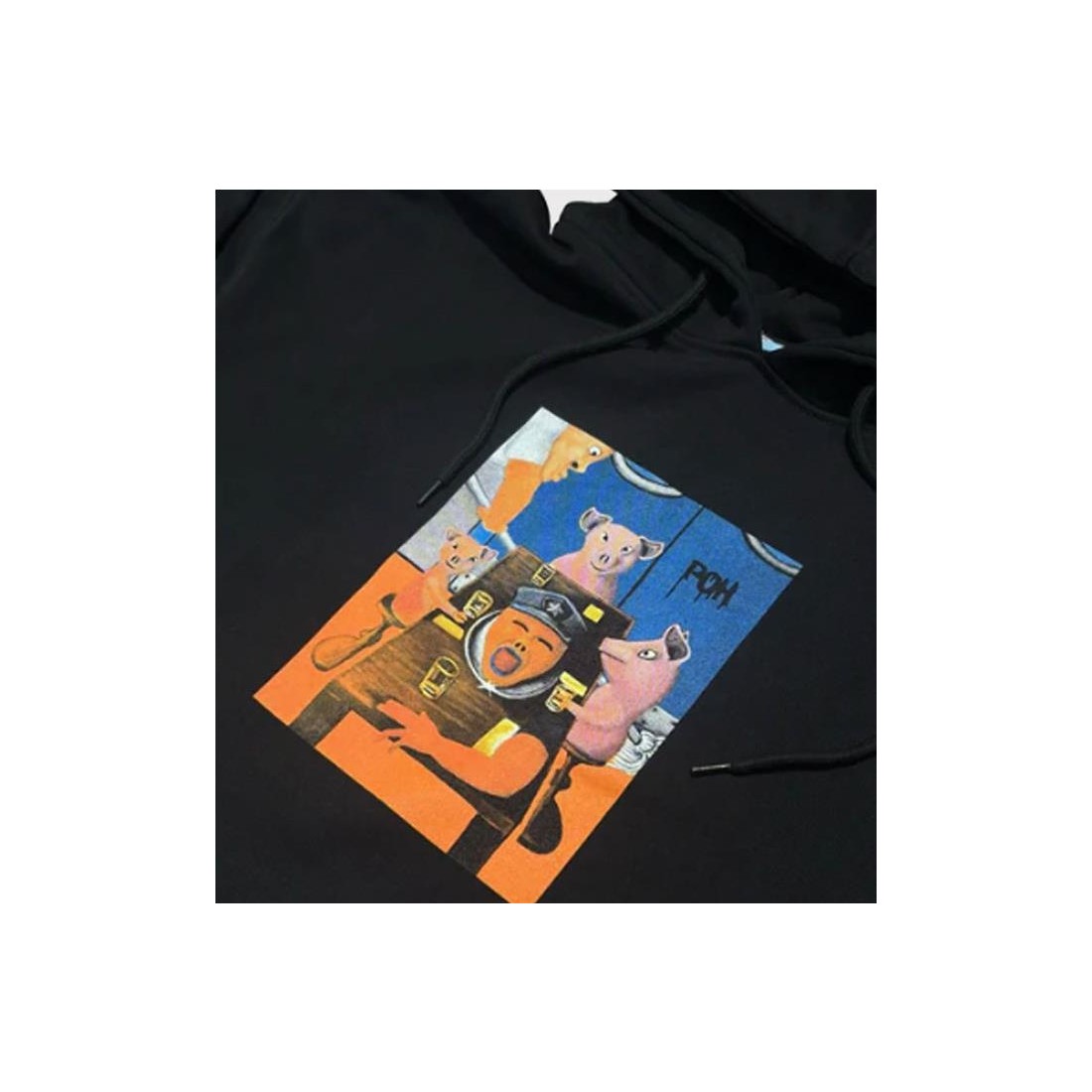 DAMAGE POH BANQUETE HOODIE NEGRO