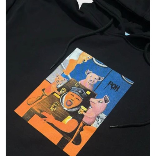 DAMAGE POH BANQUETE HOODIE NEGRO