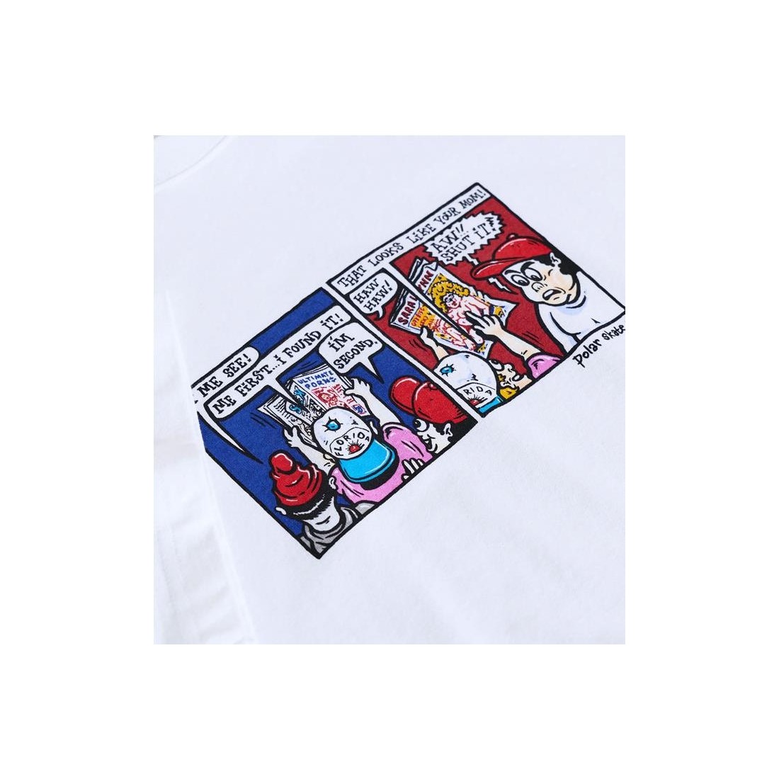 POLAR SHUT IT TEE BLANCO