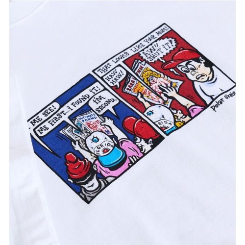 POLAR SHUT IT TEE BLANCO