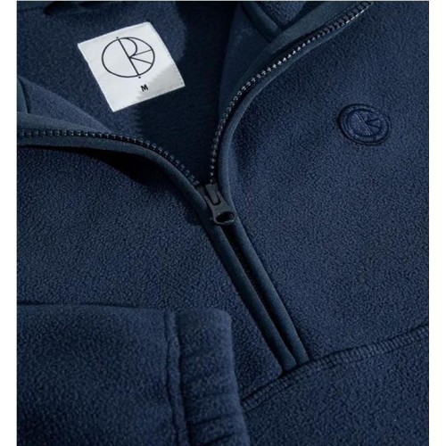 POLAR IVAN HALF ZIP SWEATSHIRT AZUL BLANCO