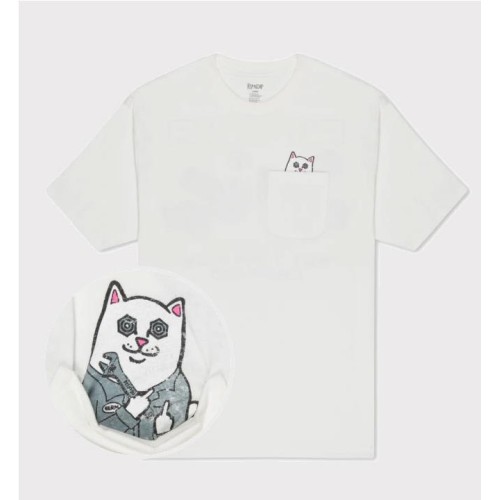 RIPNDIP NUT THEN BOLT POCKET T BLANCO
