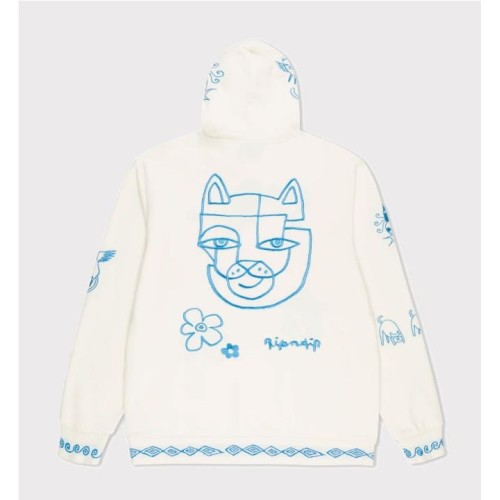 RIPNDIP BLONDED HOODIE BLANCO 2