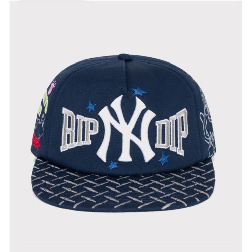 RIPNDIP NY ATHLETICS SNAPBACK AZUL MARINO