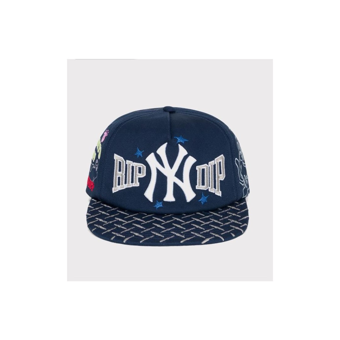 RIPNDIP NY ATHLETICS SNAPBACK AZUL MARINO