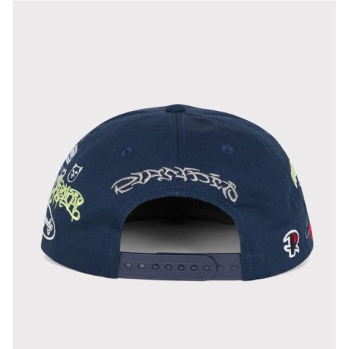RIPNDIP NY ATHLETICS SNAPBACK AZUL MARINO
