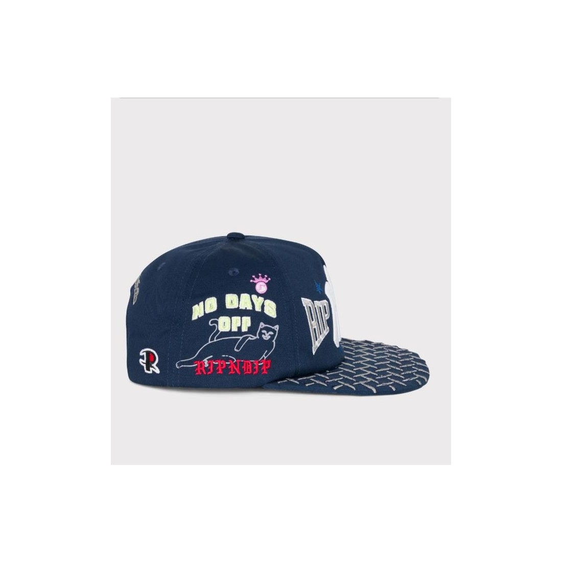 RIPNDIP NY ATHLETICS SNAPBACK AZUL MARINO