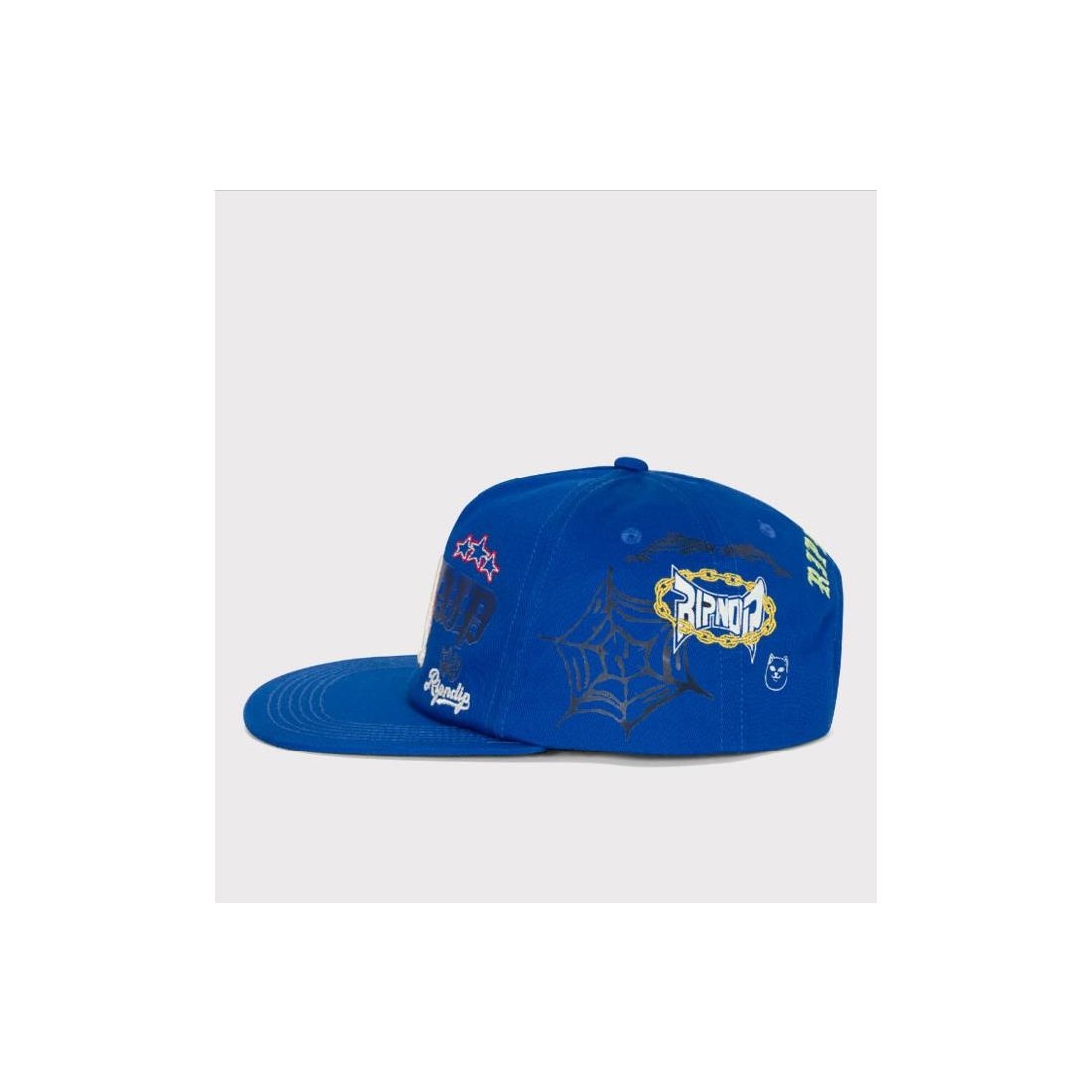RIPNDIP LA ATHLETICS SNAPBACK AZUL BLANCO