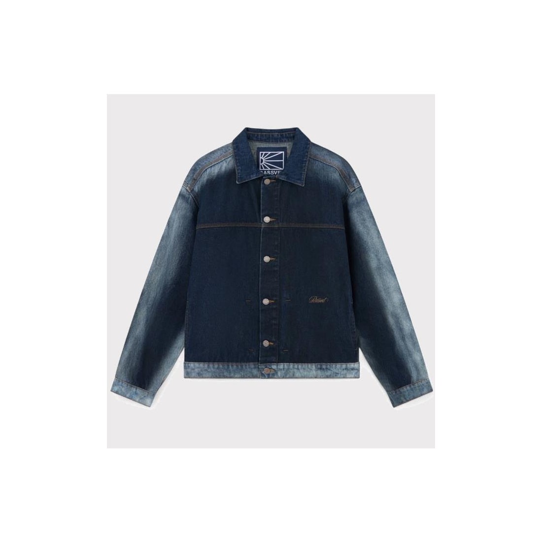 RASSVET SHADOW DENIM JACKET AZUL