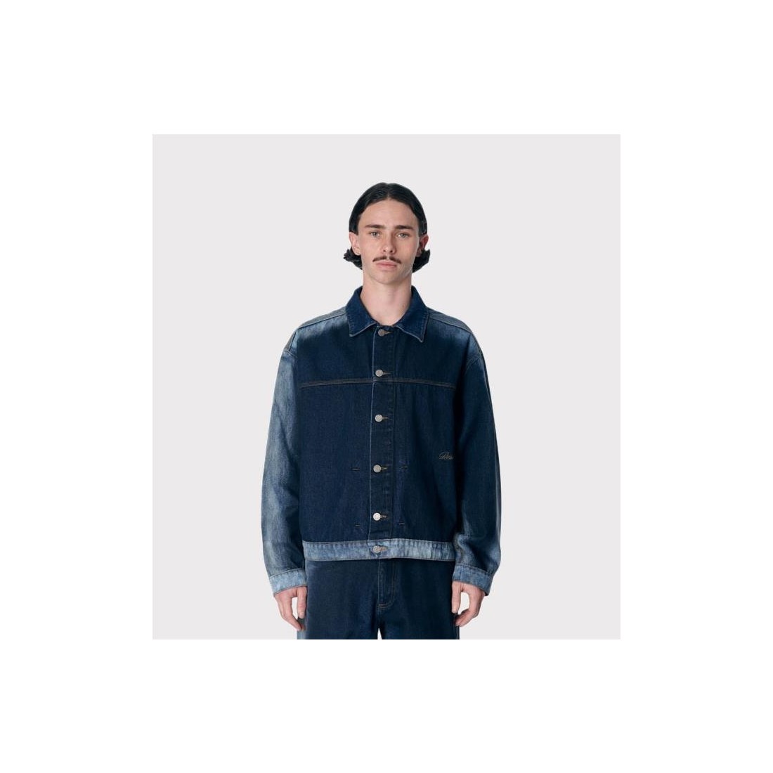RASSVET SHADOW DENIM JACKET AZUL