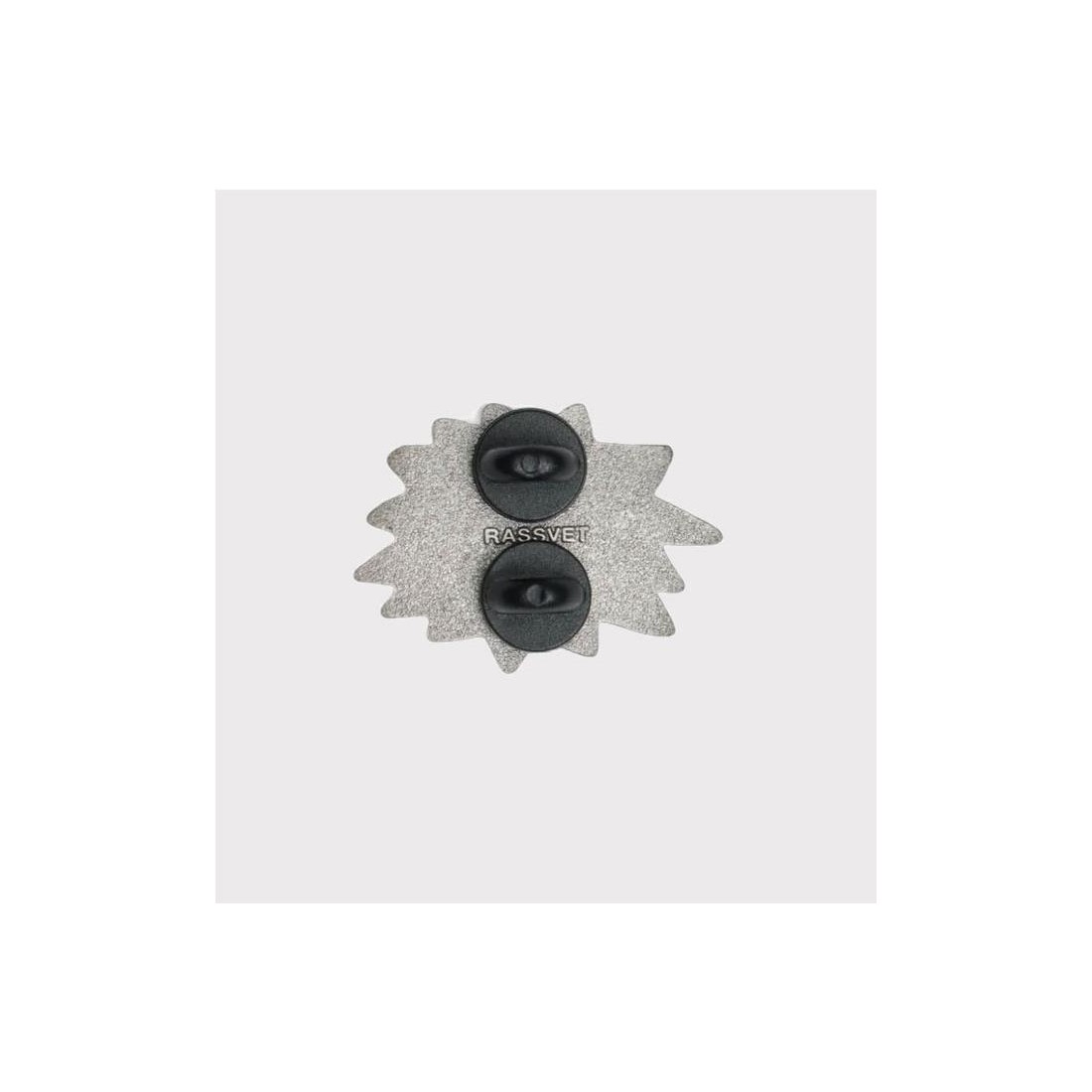 RASSVET SUN SMILEY PIN ROJO