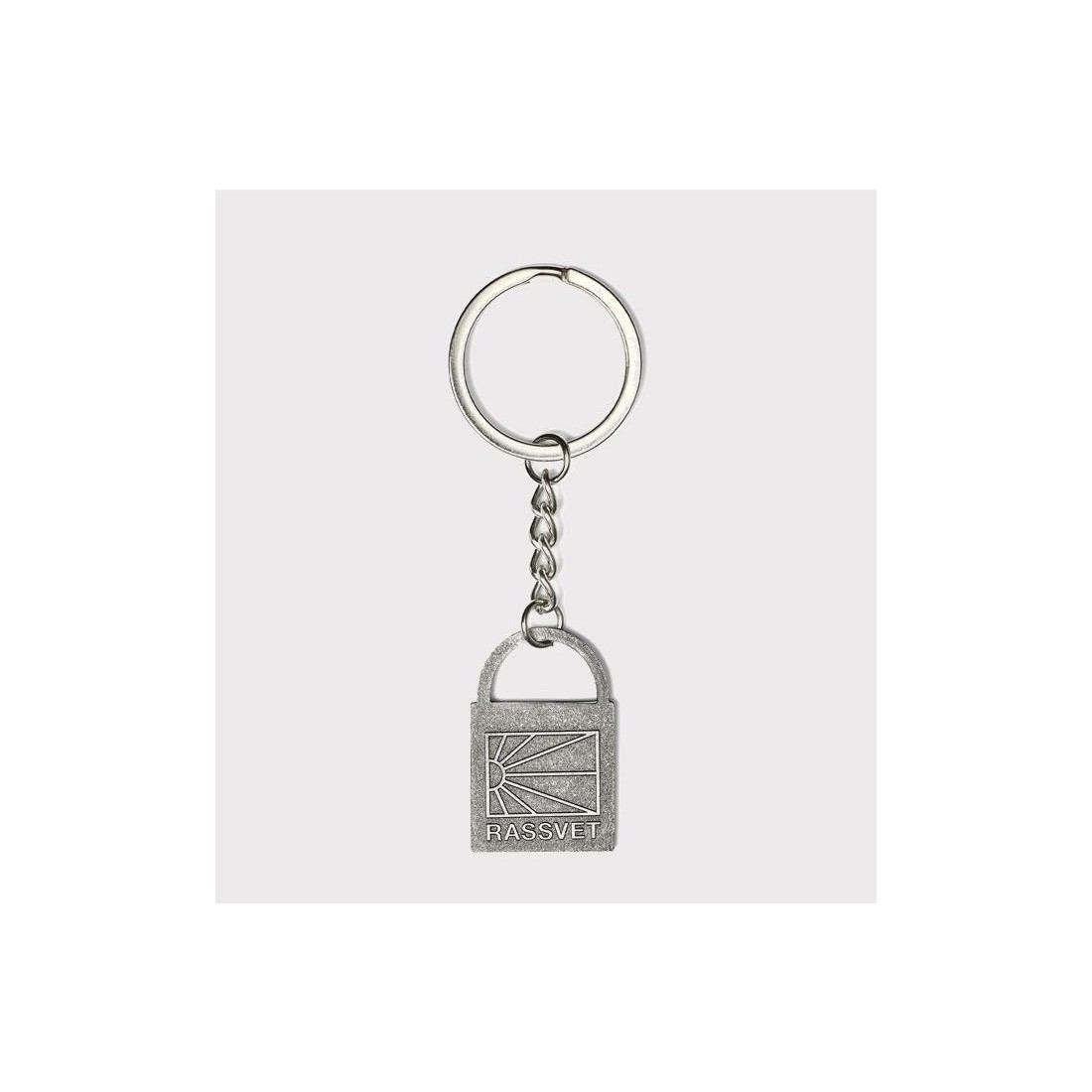 RASSVET LOCK KEY CHAIN NEGRO
