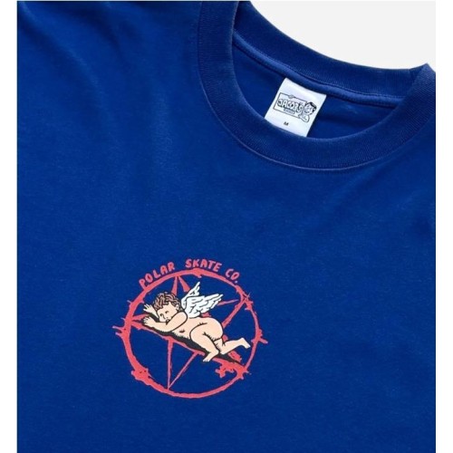 POLAR SACRIFICE TEE AZUL BLANCO