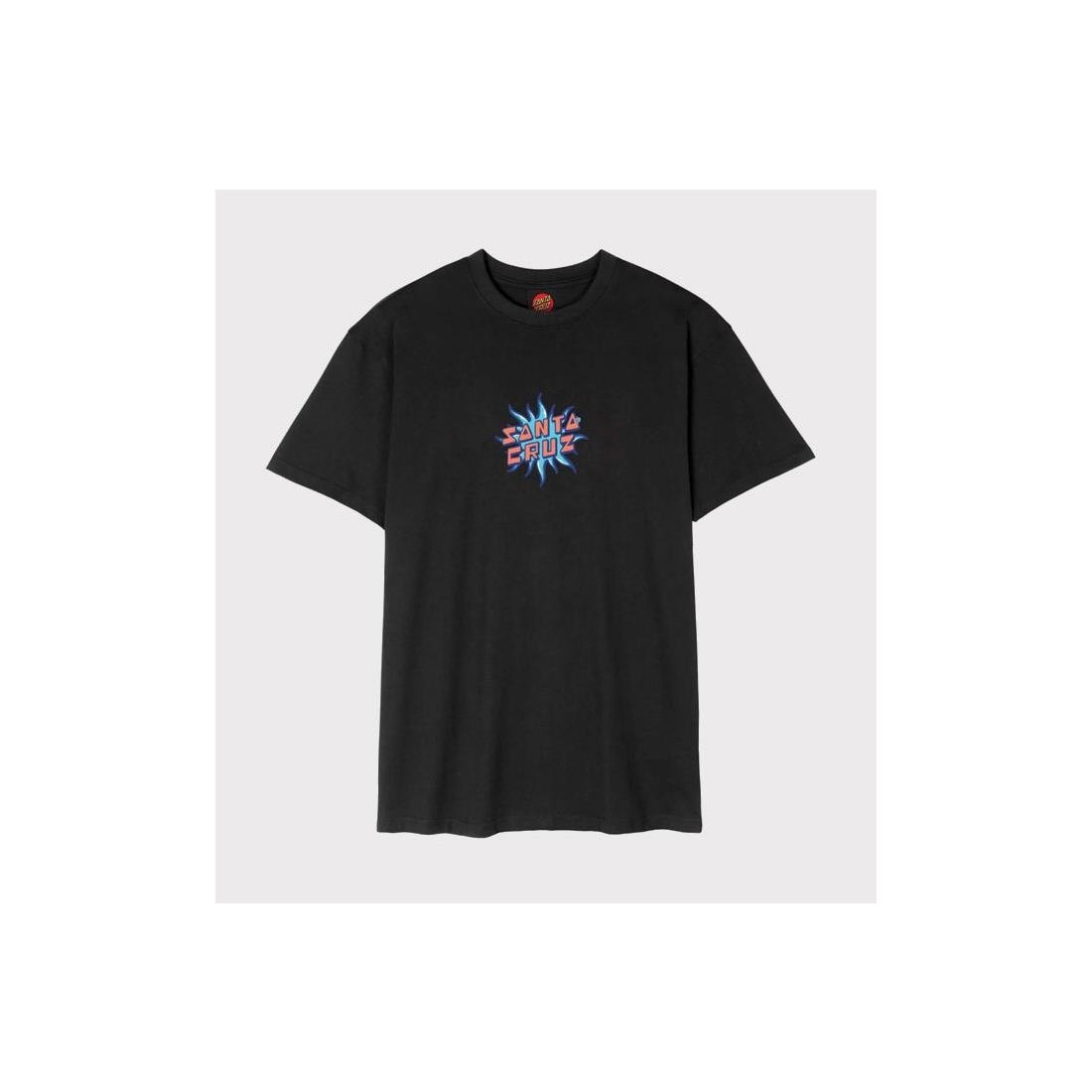 SANTA CRUZ SOL TRIPPER TEE NEGRO