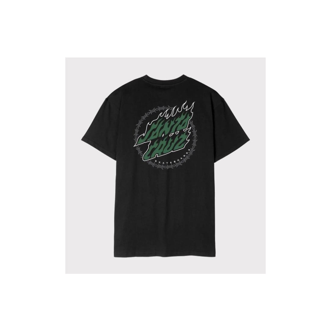 SANTA CRUZ WIRED FLAME DOT NEGRO