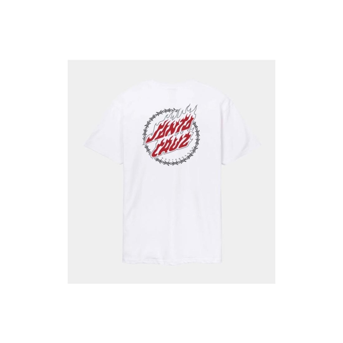 SANTA CRUZ WIRED FLAME DOT BLANCO
