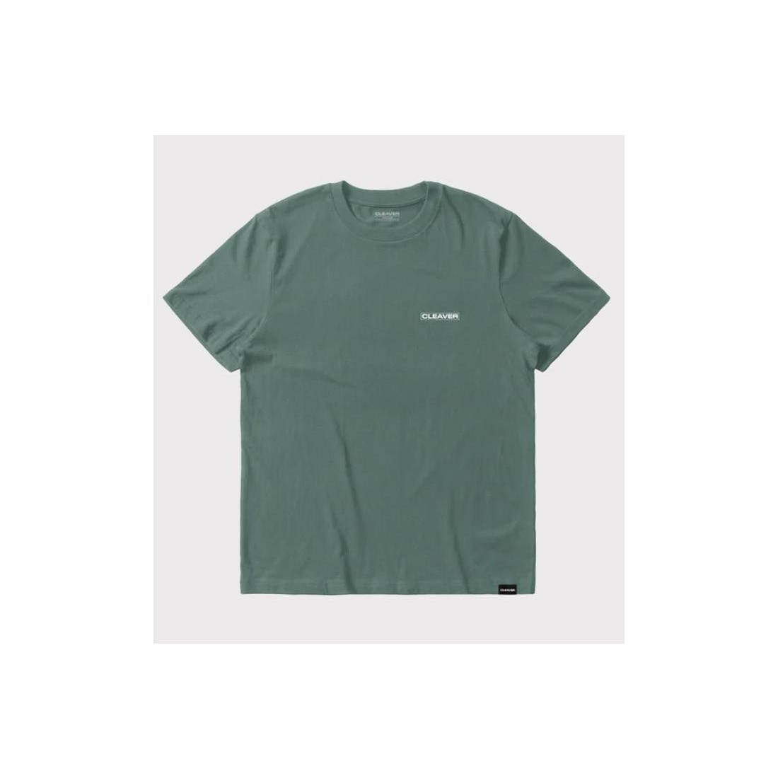 CLEAVER BOX LOGO TEE VERDE CLARO
