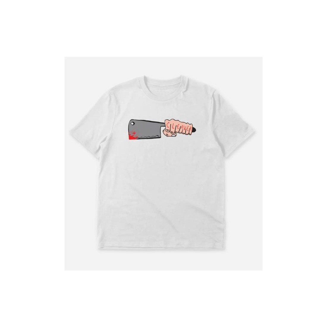 CLEAVER FIST TEE BLANCO
