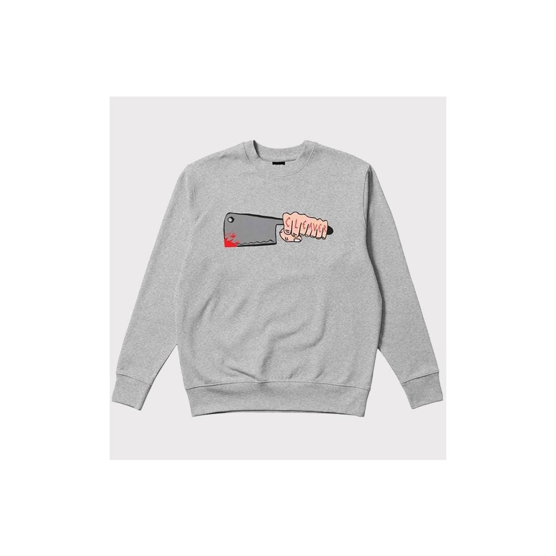 CLEAVER FIST CREWNECK GRIS