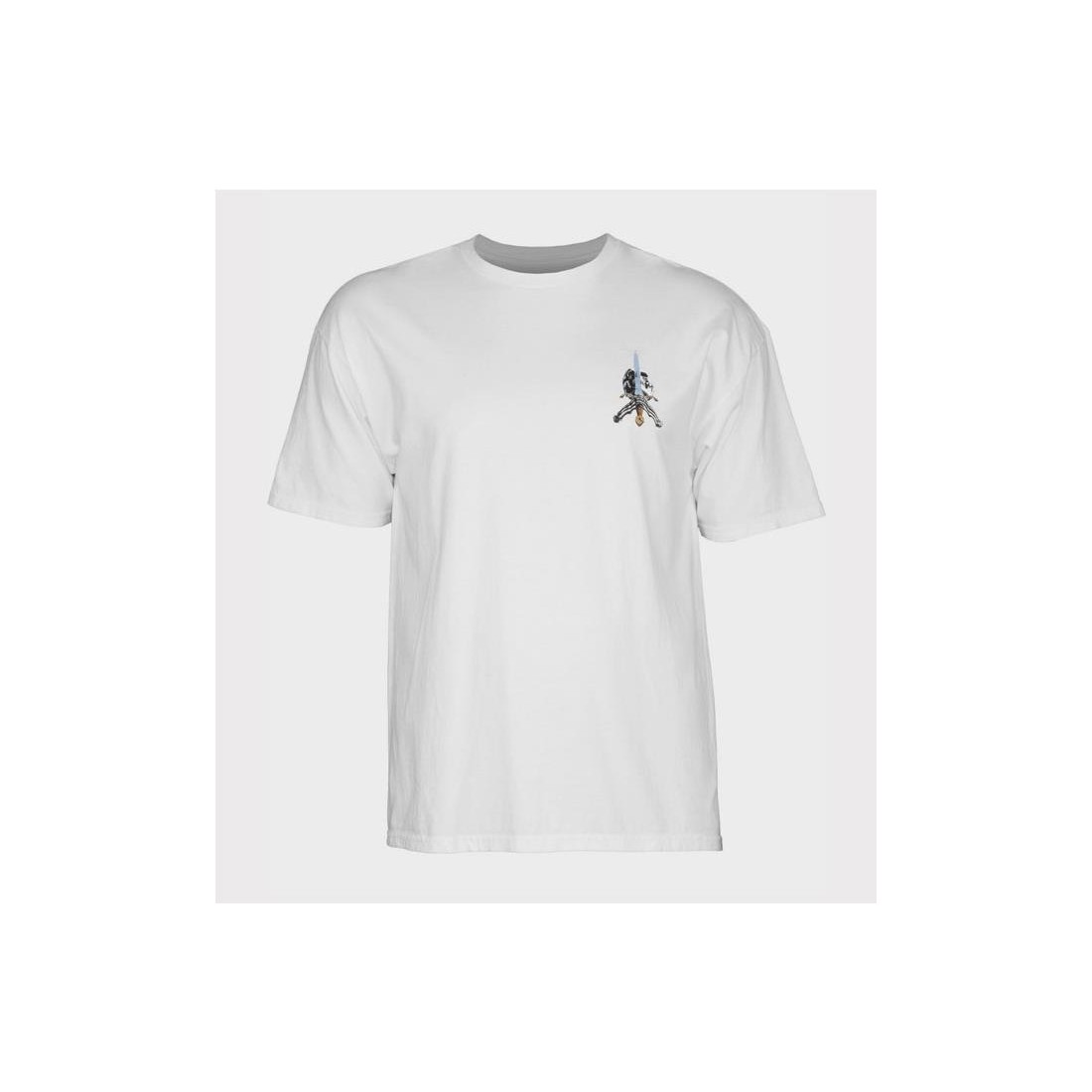 POWELL PERALTA SKULL SW TEE BLANCO