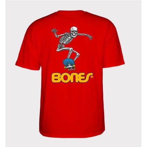 POWELL PERALTA SKATE SKELETON ROJO