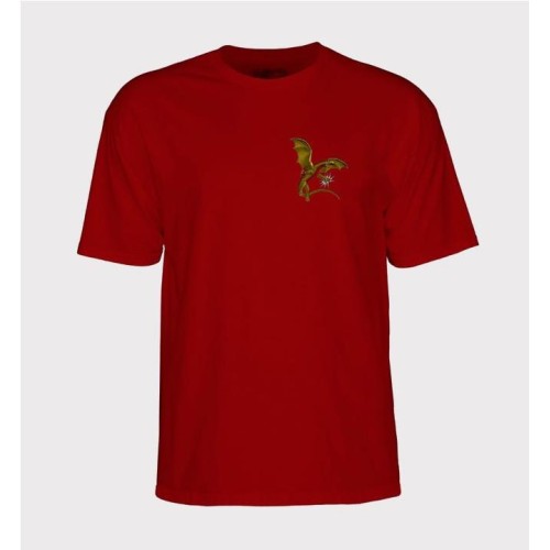 POWELL PERALTA DRAGONS LOGO T GRANATE 2