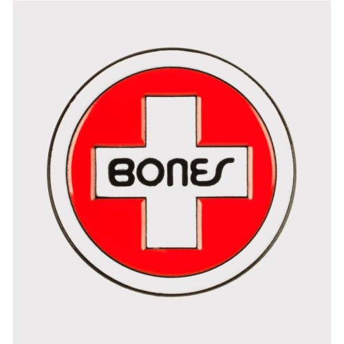BONES SWISS CIRCLE PIN ROJO