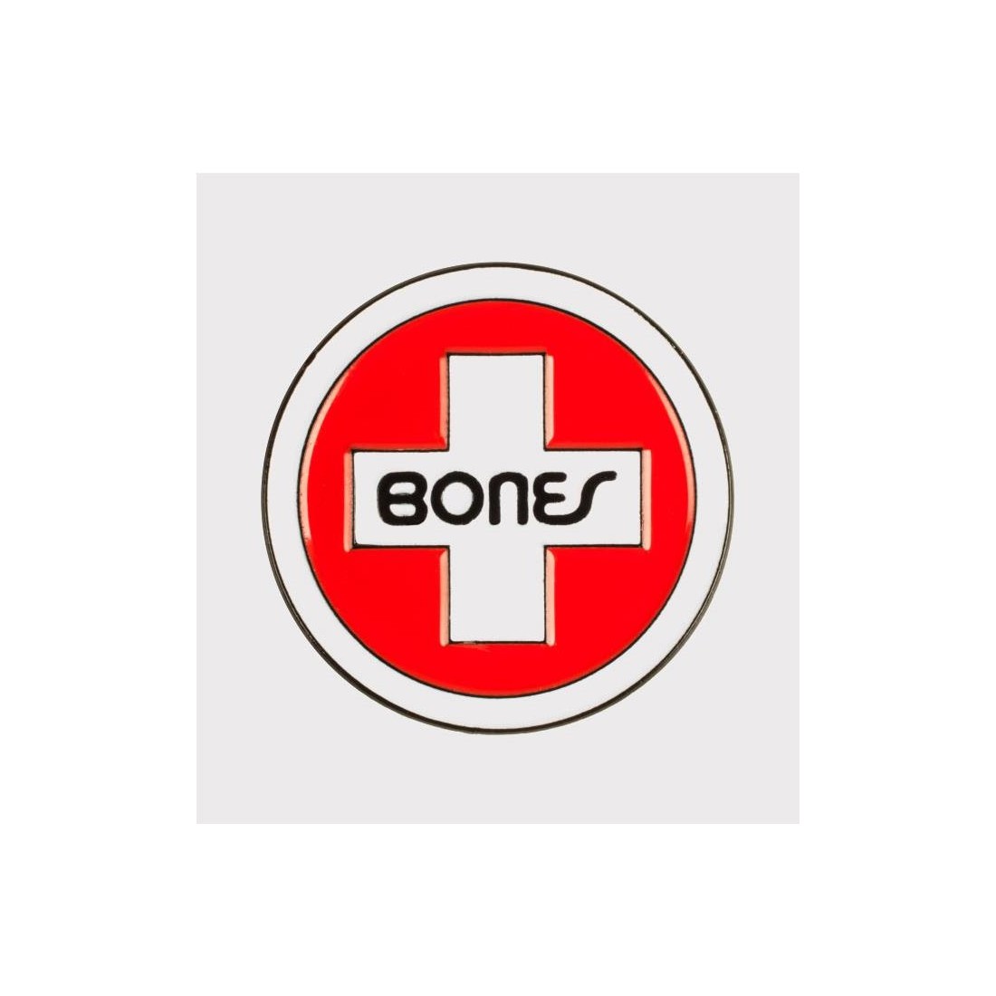 BONES SWISS CIRCLE PIN ROJO