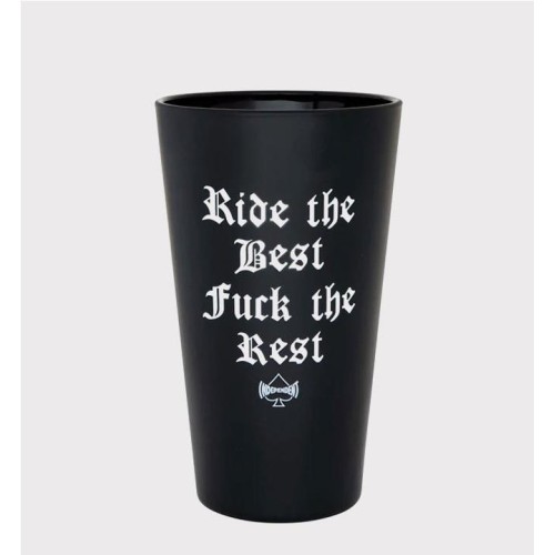 INDEPENDENT X MOTORHEAD GLASS NEGRO 2