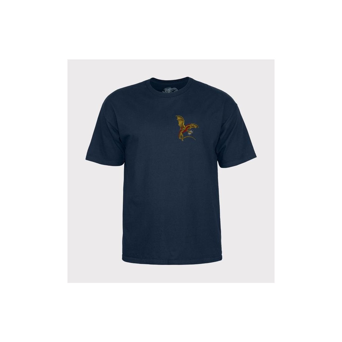 POWELL PERALTA DRAGON LOGO TEE AZUL