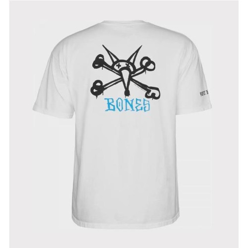 POWELL PERALTA RAT BONES TEE BLANCO