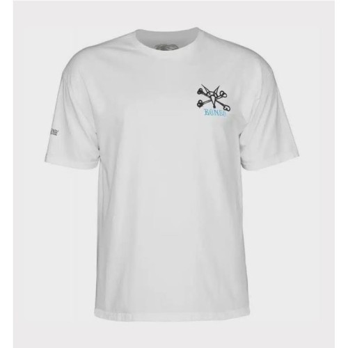 POWELL PERALTA RAT BONES TEE BLANCO 2