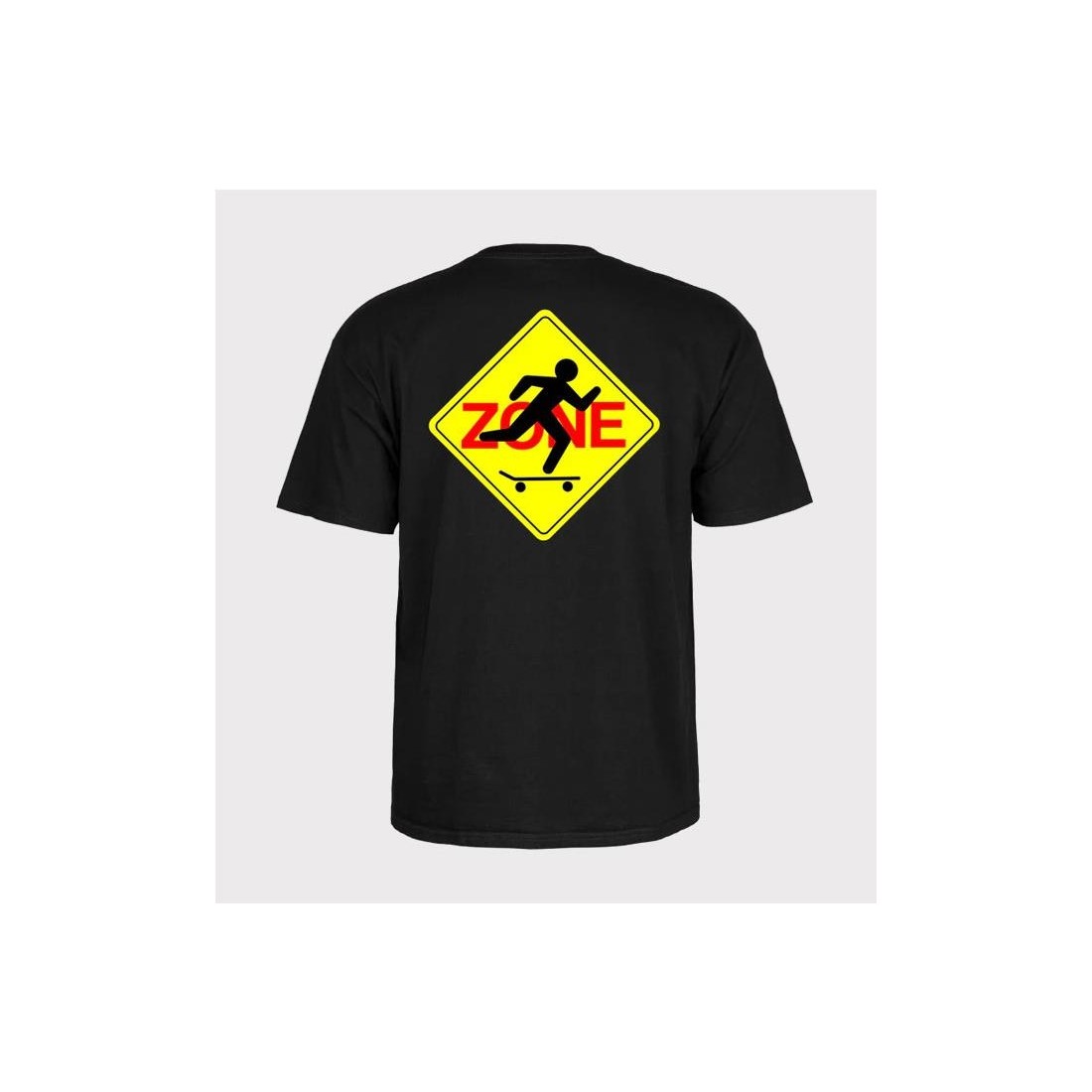 POWELL PETALTA SKATE ZONE TEE NEGRO