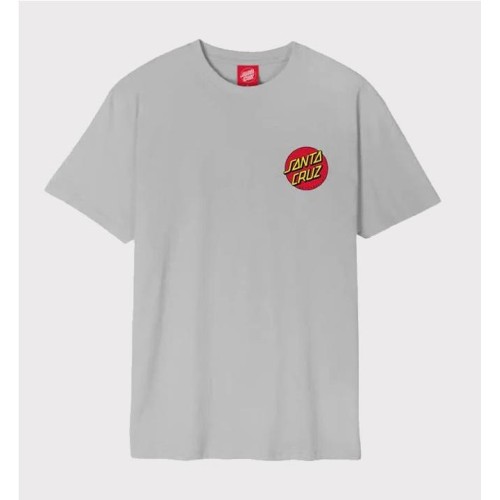 SANTA CRUZ CLASSIC DOT CHEST GRIS 2