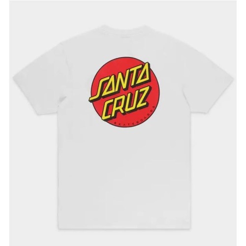 SANTA CRUZ CLASSIC DOT CHEST BLANCO