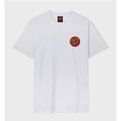 SANTA CRUZ CLASSIC DOT CHEST BLANCO 2