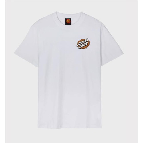 SANTA CRUZ SLIME SCREAM TEE BLANCO 2