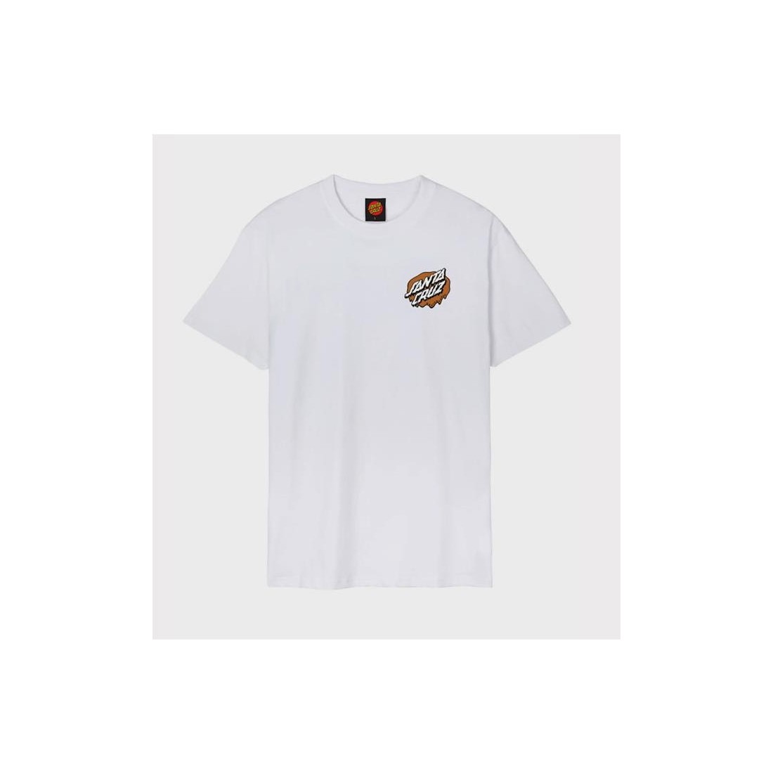 SANTA CRUZ SLIME SCREAM TEE BLANCO