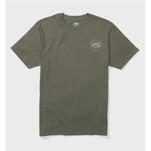 SALTY CREW CLEAT KNOTT TEE VERDE OLIVA 2
