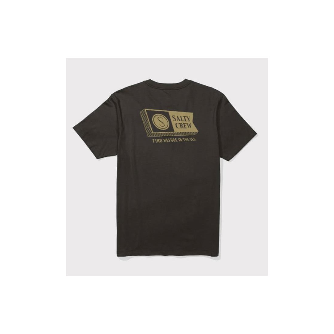 SALTY CREW ALPHABET TEE NEGRO