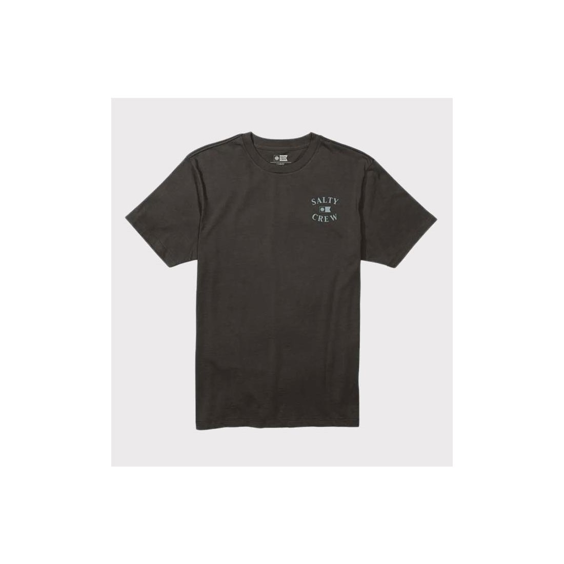 SALTY CREW CAPTIALS TEE NEGRO