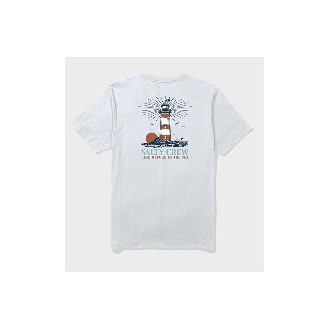 SALTY CREW HIGH BEAM TEE BLANCO