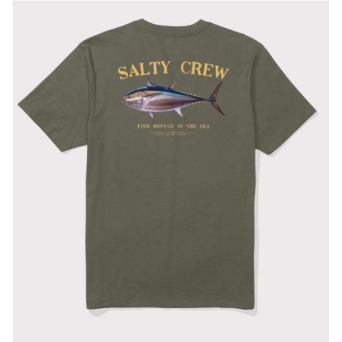 SALTY CREW BIG BLUE TEE VERDE OLIVA