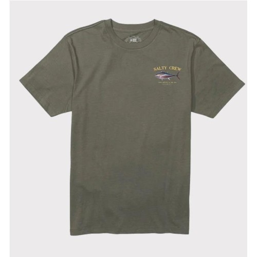 SALTY CREW BIG BLUE TEE VERDE OLIVA 2