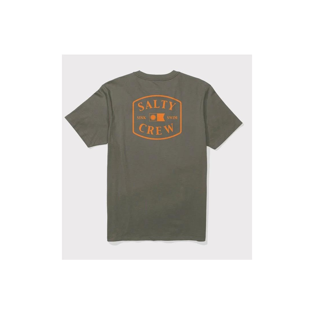 SALTY CREW CAPTIALS TEE VERDE OLIVA