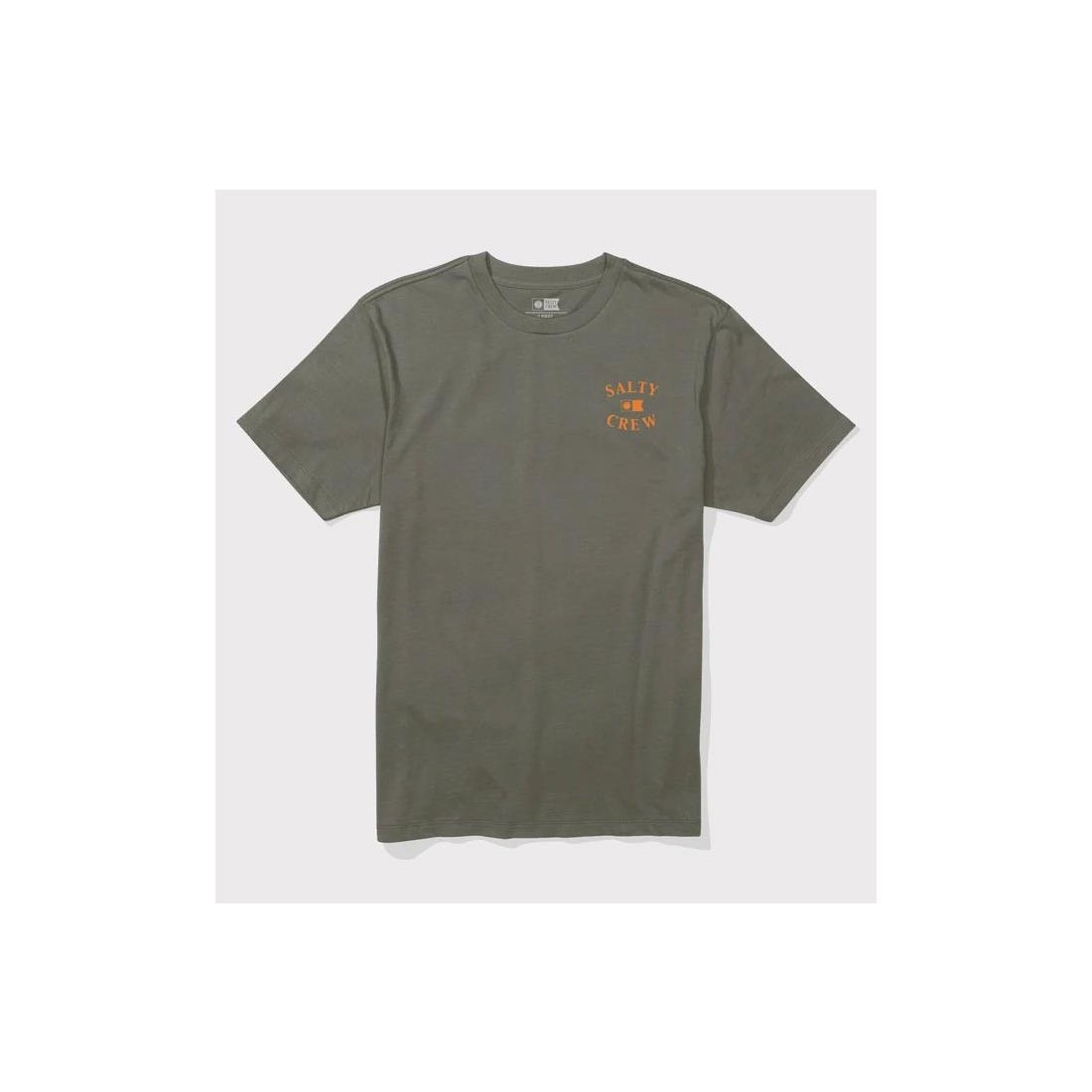 SALTY CREW CAPTIALS TEE VERDE OLIVA