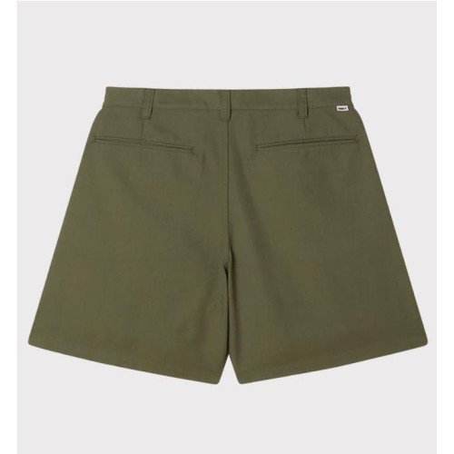 OBEY DEAN PLEATED SHORT VERDE 2