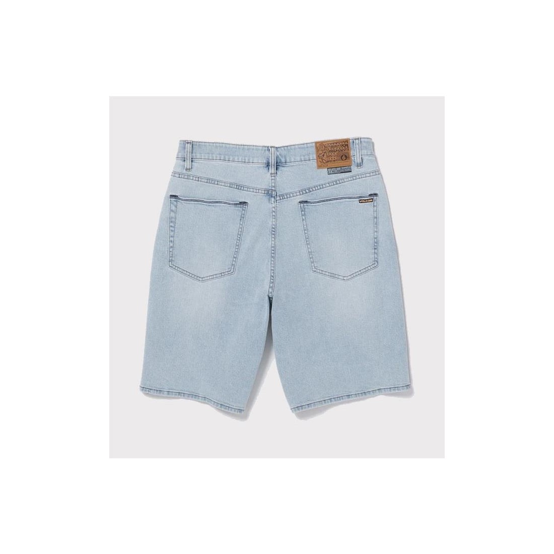 VOLCOM BILLOW DENIM SHORT 22 AZUL BLANCO