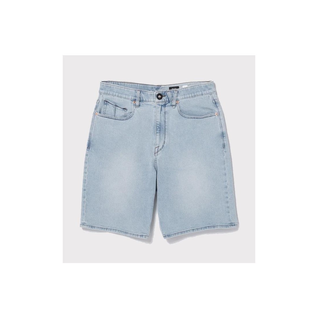 VOLCOM BILLOW DENIM SHORT 22 AZUL BLANCO