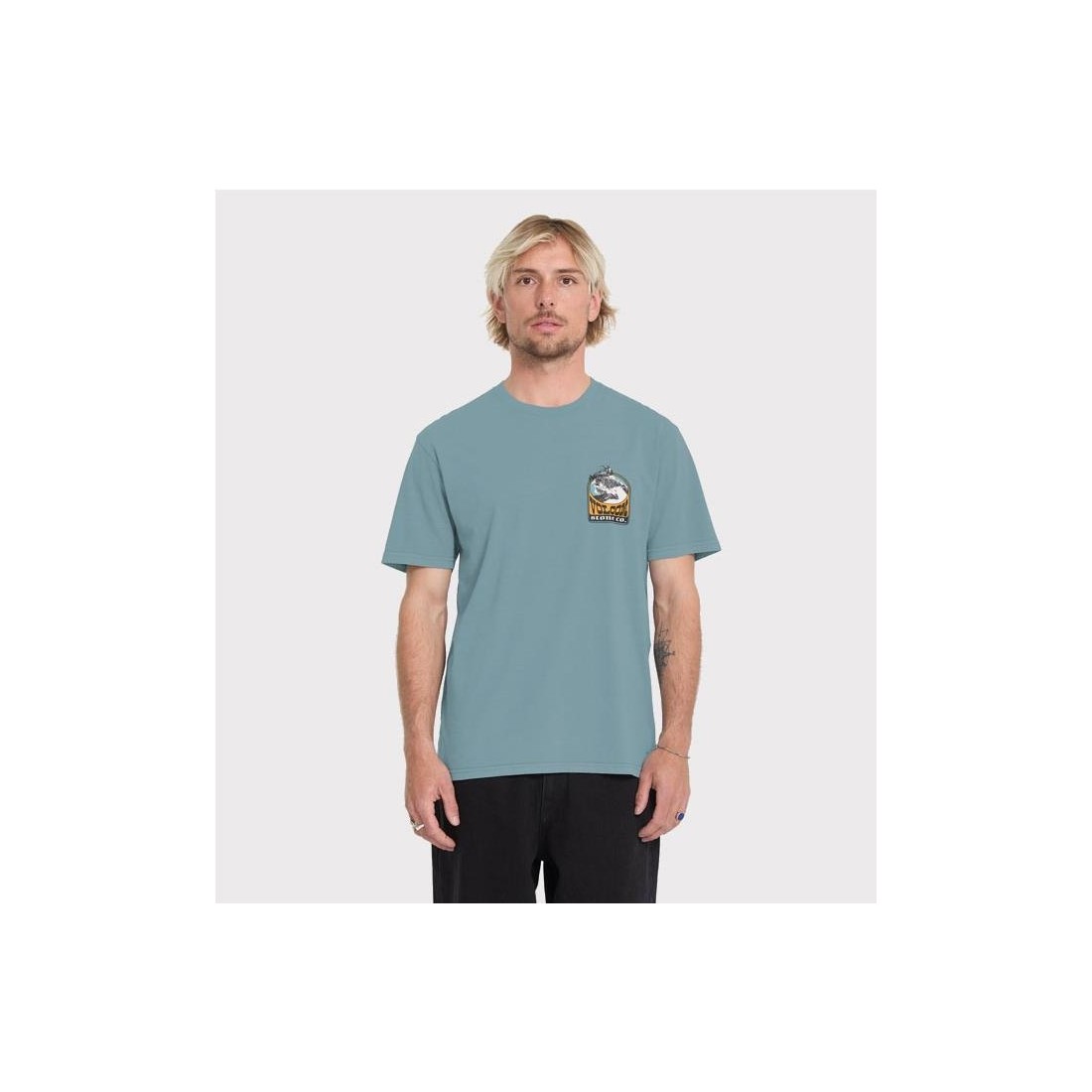 VOLCOM ZURF CO PW TEE AZUL CLARO